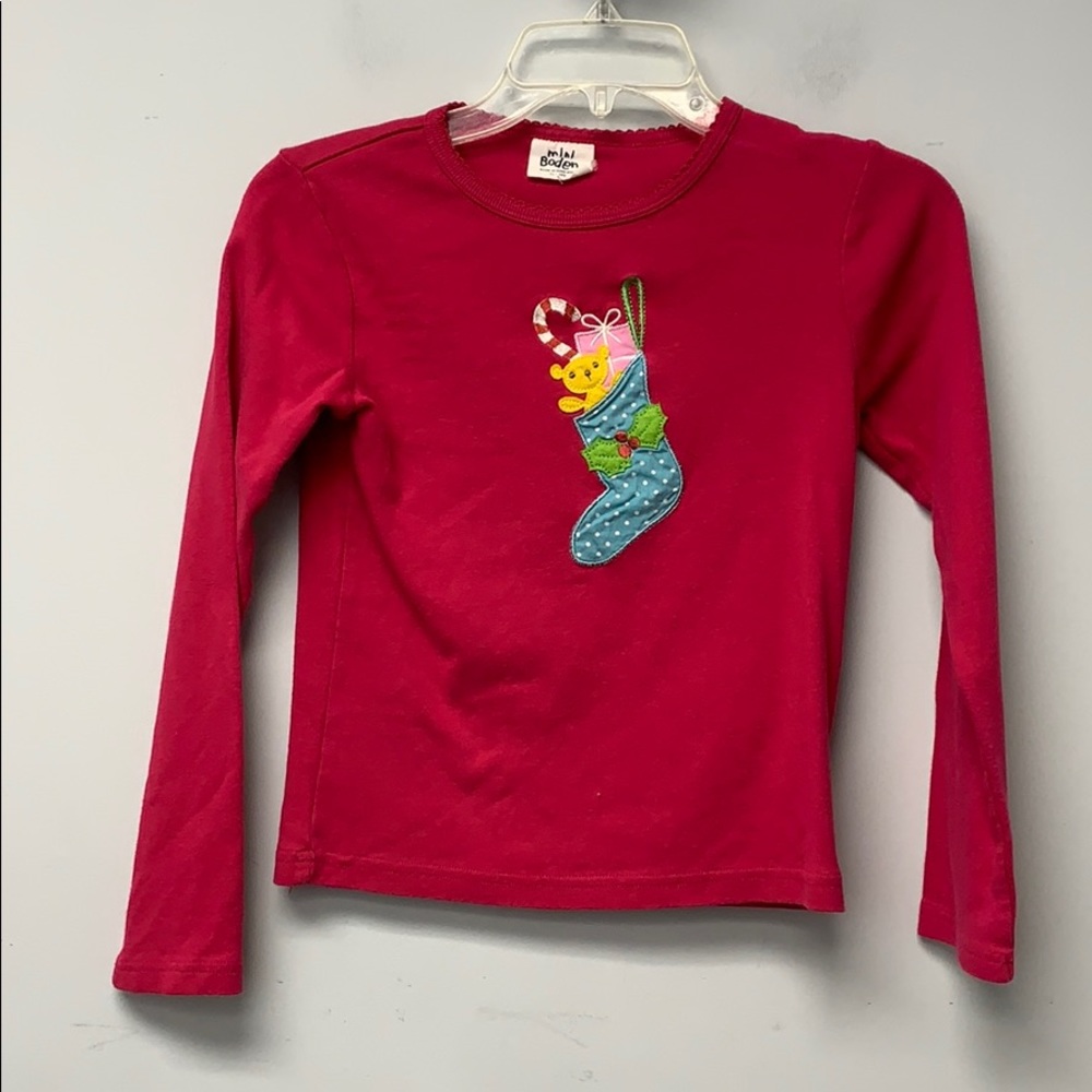 Mini Boden stocking shirt